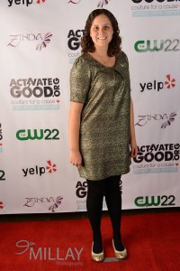 My "red carpet" pose at Couture last year.