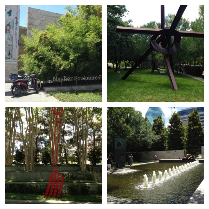 A few snapshots of the Nasher Sculpture Museum and Gardens in downtown Denver.