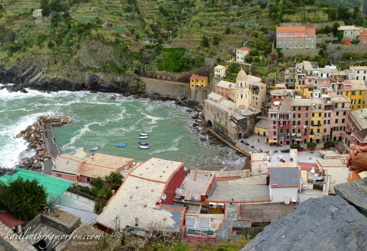 Aerial View of Vernazza