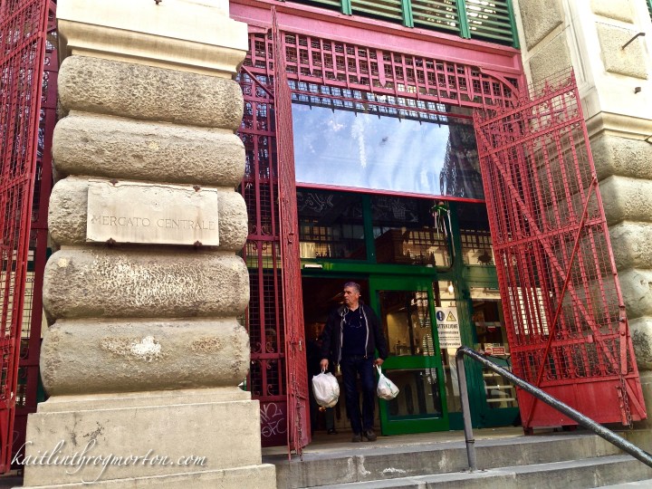Front of Mercato Centrale.